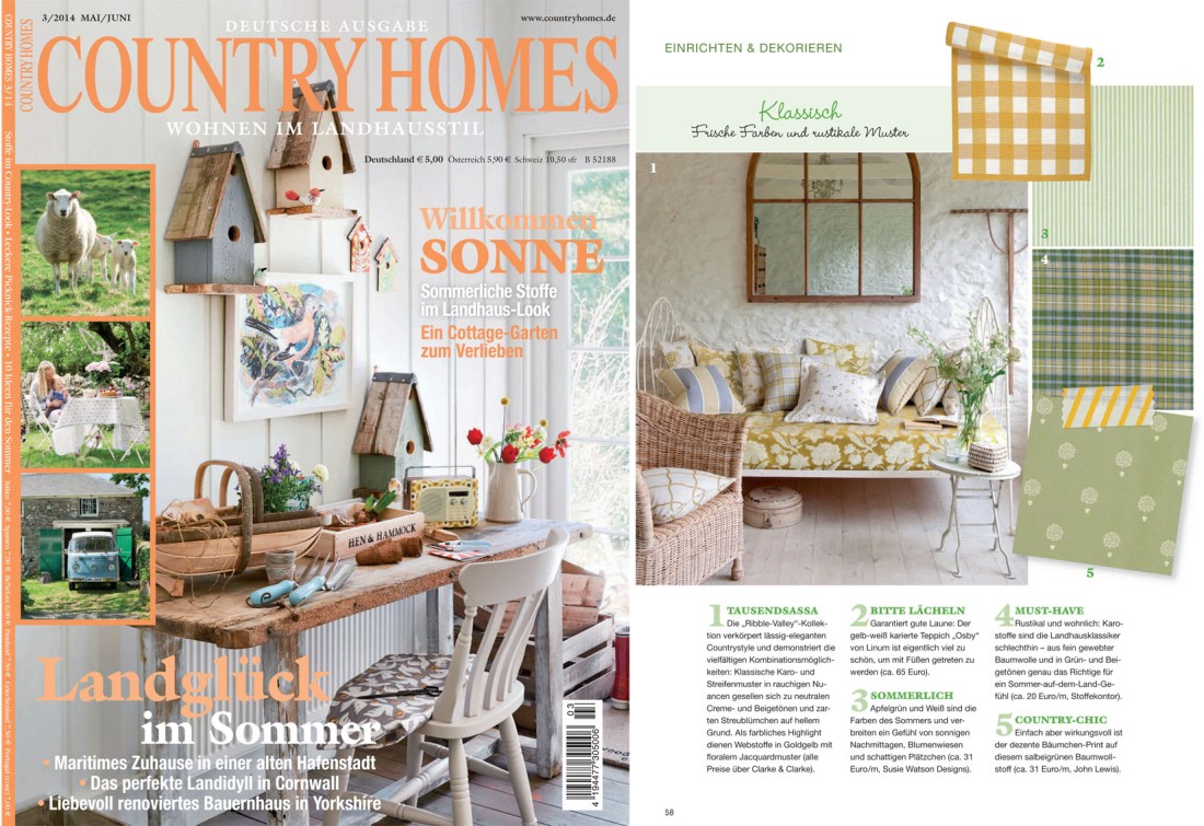 COUNTRY HOMES GERMANY MAY / JUNE 2014
